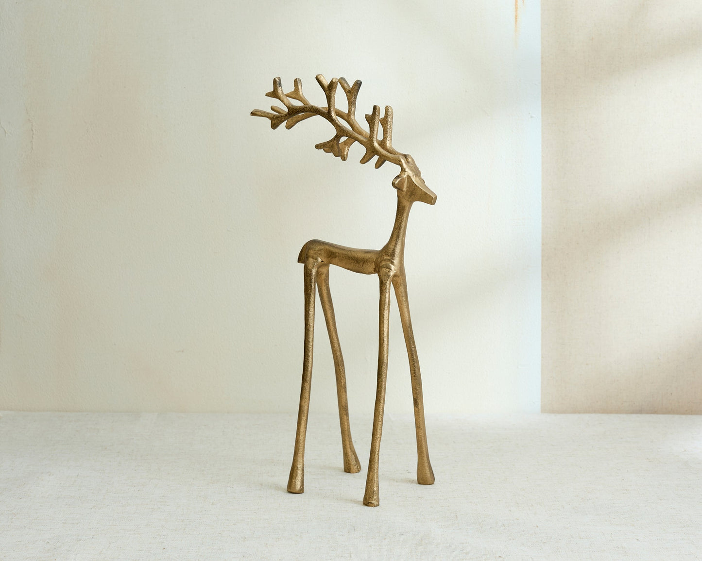 Malva Christmas Ornament Gold Deer