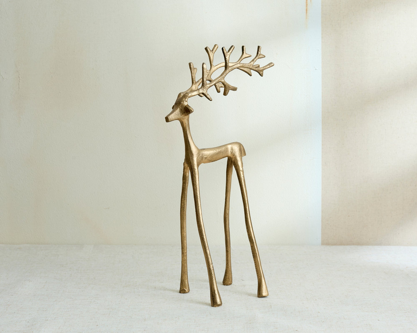 Malva Christmas Ornament Gold Deer