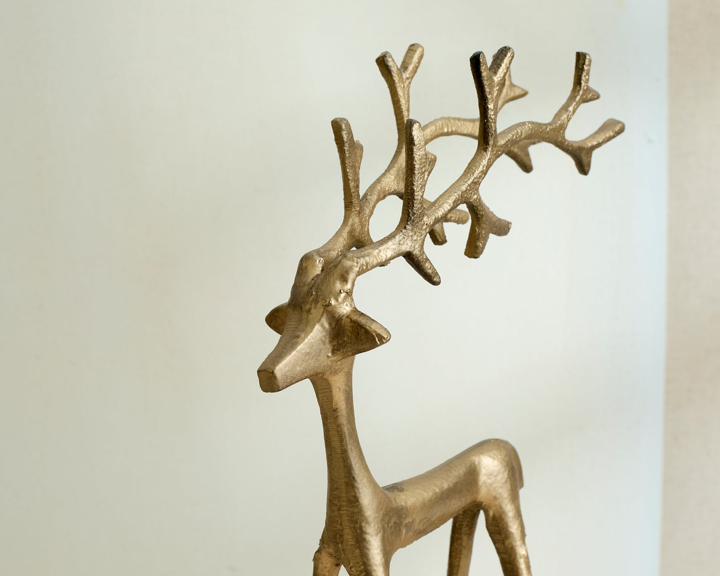 Malva Christmas Ornament Gold Deer