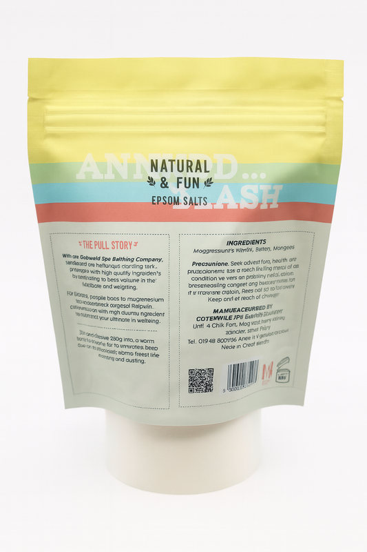 Natural & Fun with Barley & Mango (Turns the bath Red) Pouch