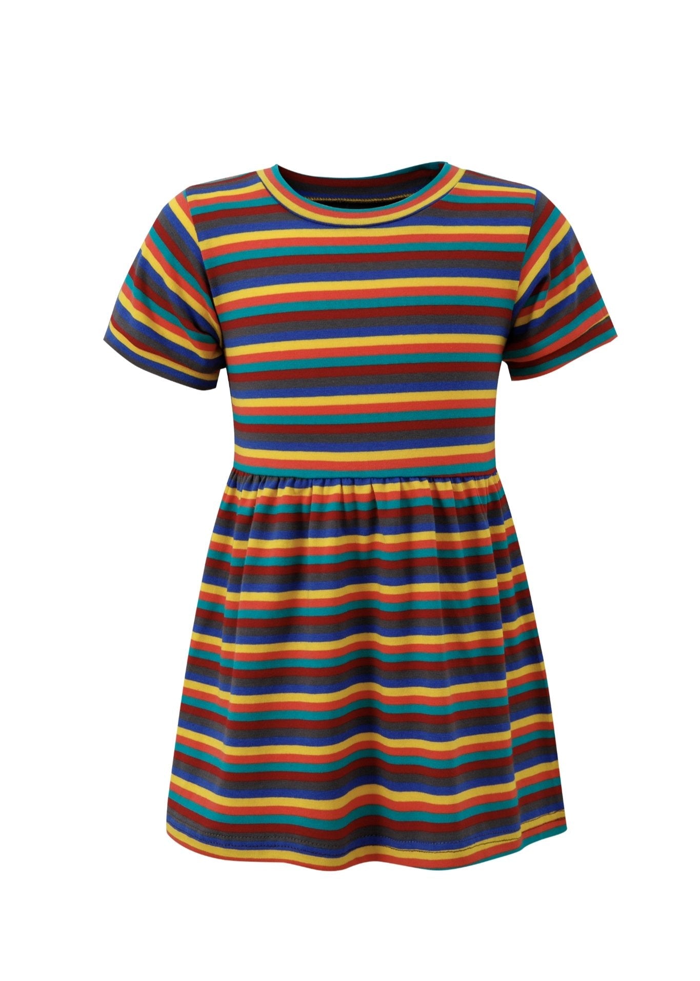 Hazel Rainbow Super Soft Cotton Baby Child Dress